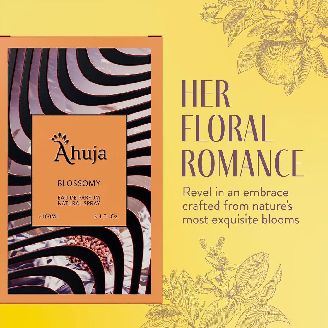 Ahuja Blossomy 3.4 fl oz Eau De Parfum for Women