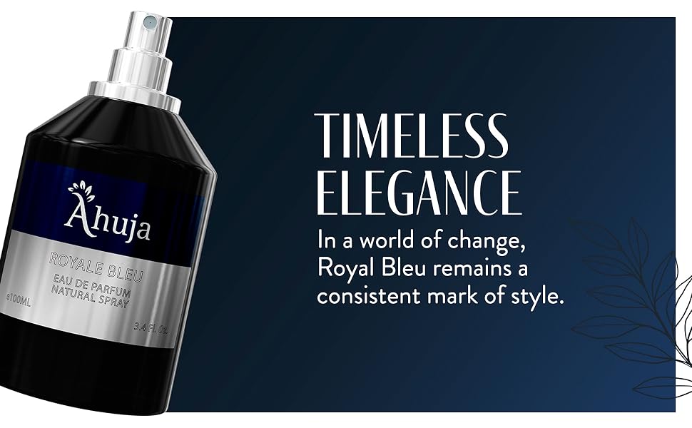 Ahuja Royal Bleu 3.4 fl oz Eau De Parfum For Men