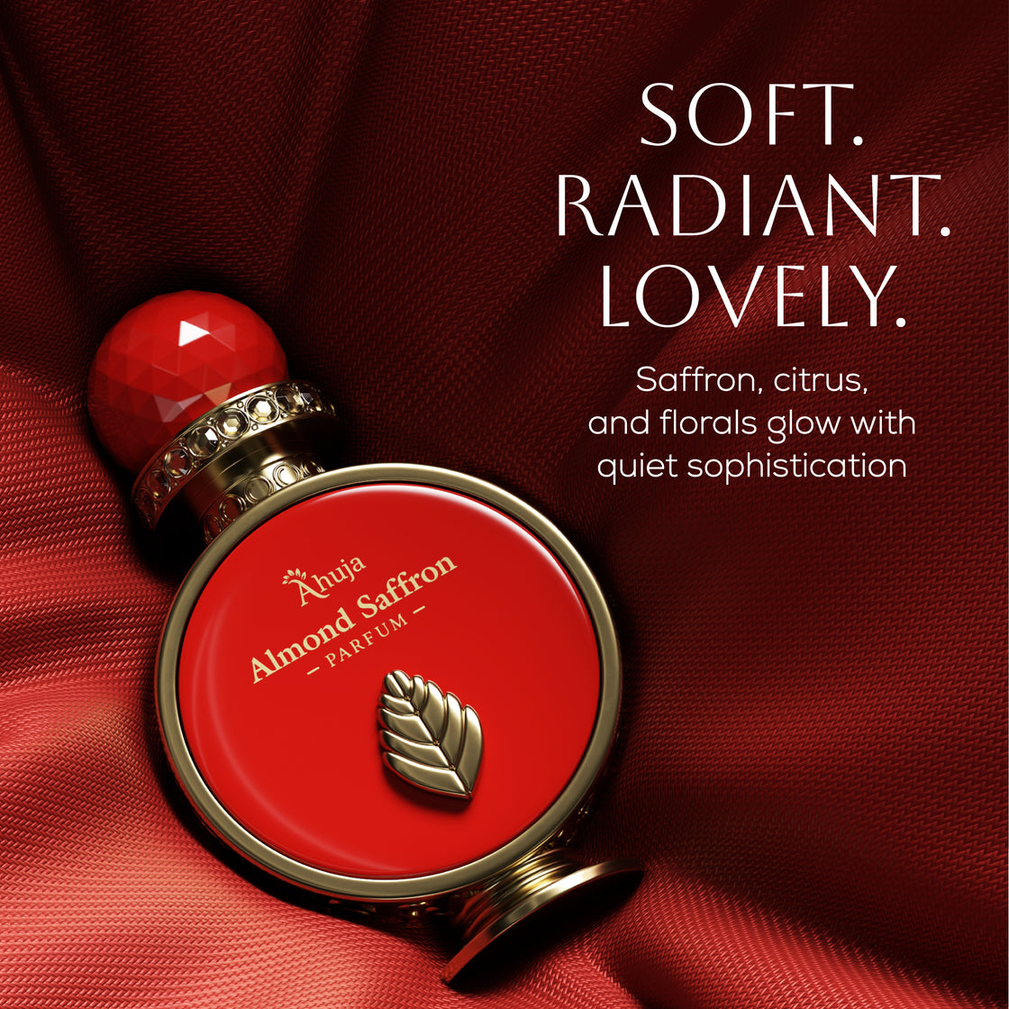 Almond Saffron by Ahuja 3.4oz Parfum Spray for UNISEX