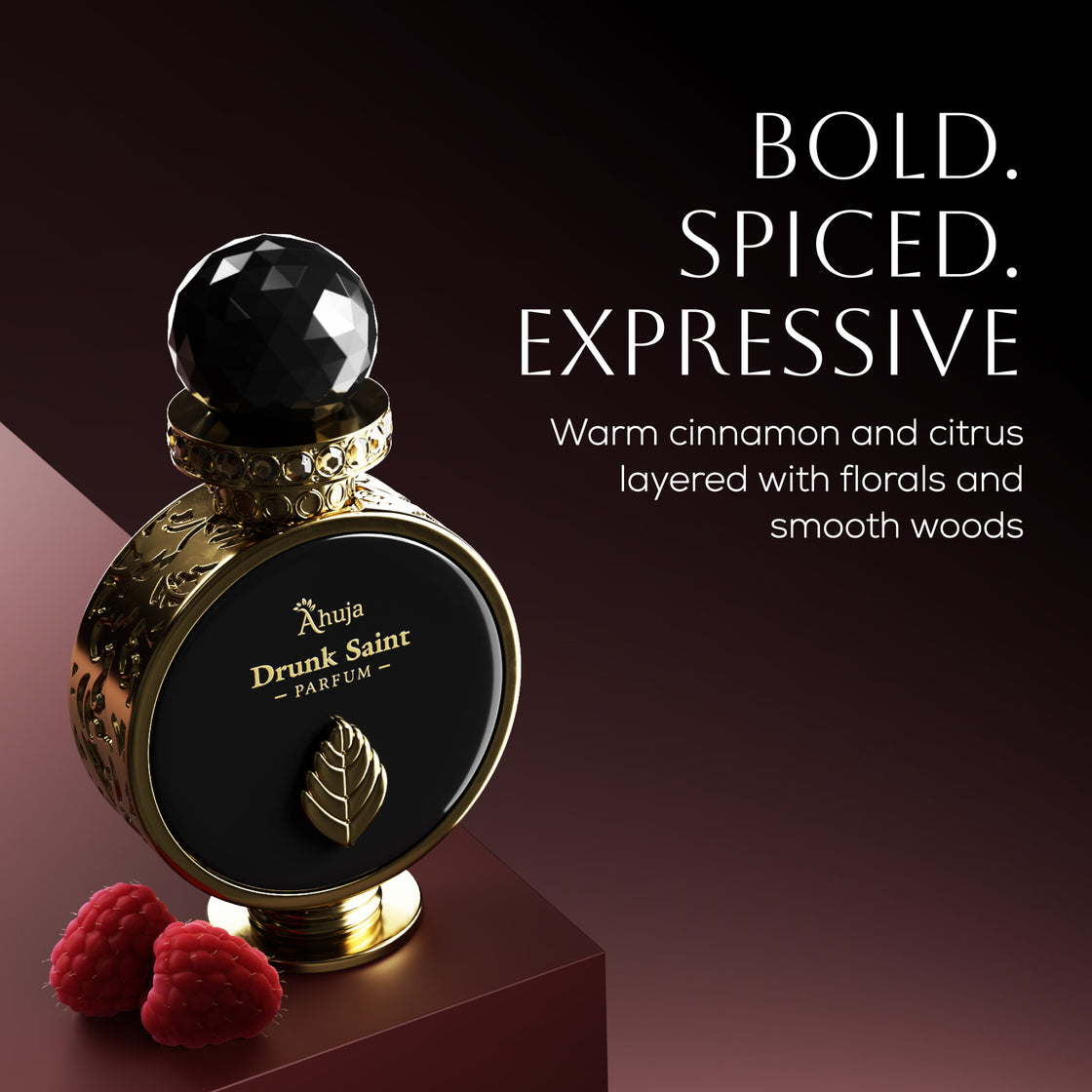 Drunk Saint by Ahuja 3.4oz Parfum Spray for UNISEX