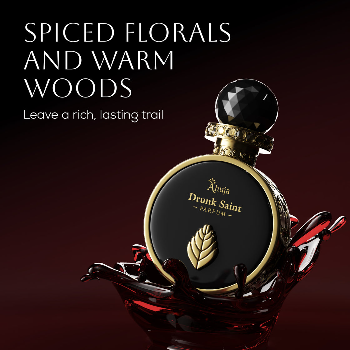 Drunk Saint by Ahuja 3.4oz Parfum Spray for UNISEX