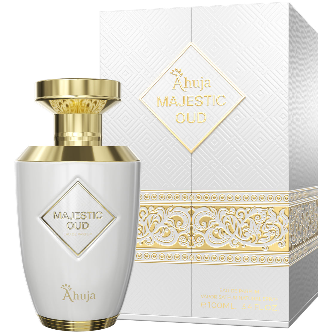 Ahuja Majestic OUD 3.4oz EDP Spray for UNISEX