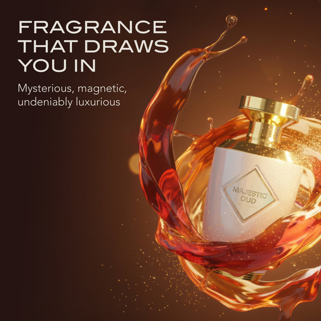 Ahuja Majestic OUD 3.4oz EDP Spray for UNISEX
