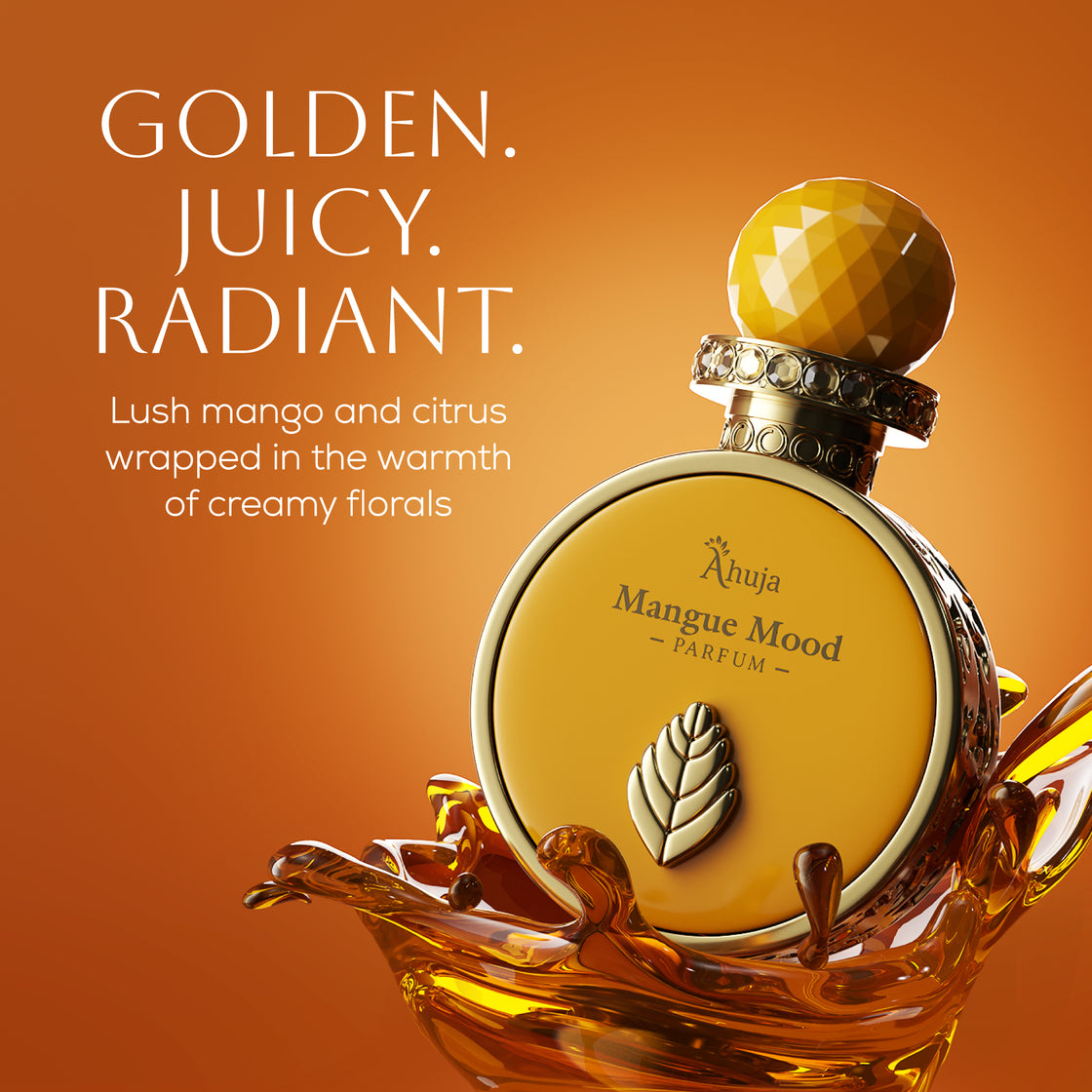 Mangue Mood by Ahuja 3.4oz Parfum Spray for UNISEX