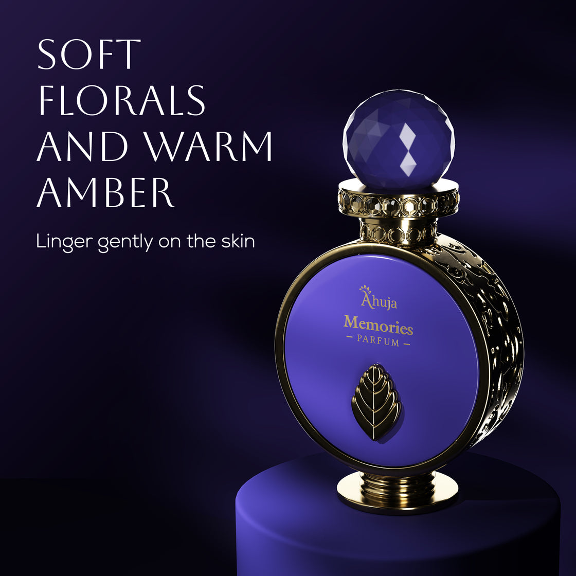 AHUJA Memories 3.4oz Parfum Spray for Unisex