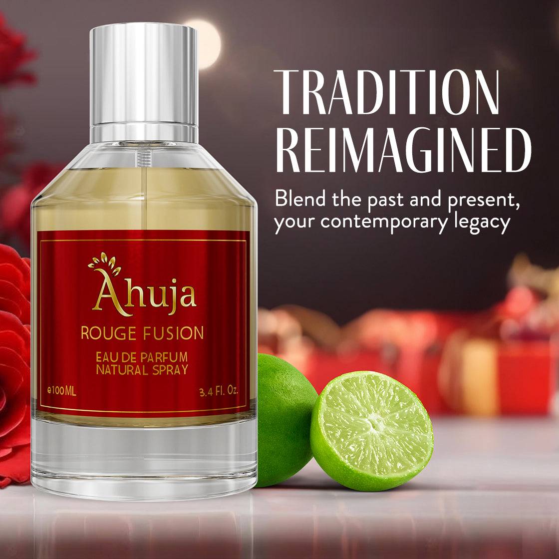 Ahuja Rouge Fusion 3.4 fl oz Eau De Parfum (Unisex)